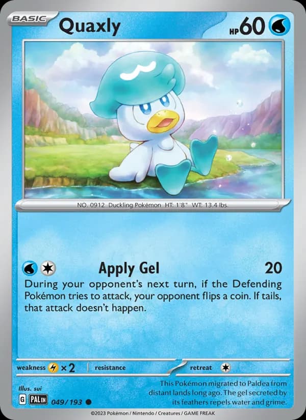 Quaxly card in English