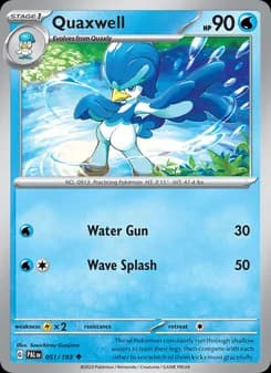 Quaxwell card in English