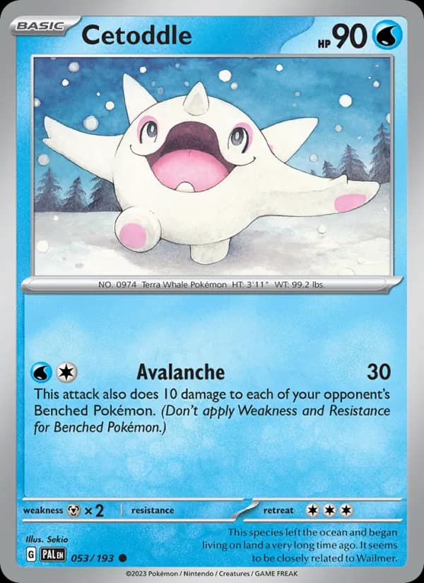 Cetoddle card in English