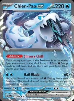 Chien-Pao ex card in English