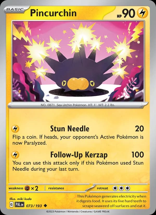 Pincurchin card in English