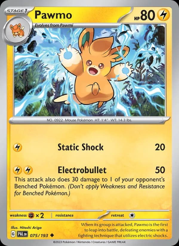 Pawmo card in English