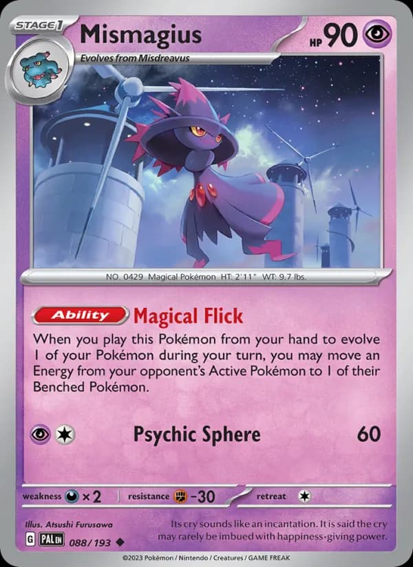 Mismagius card in English