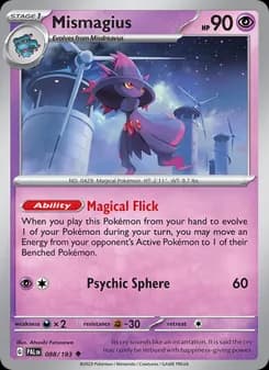Mismagius card in English