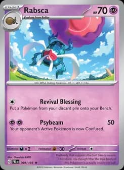 Rabsca card in English