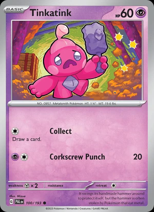 Tinkatink card in English