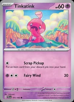 Tinkatink card in English