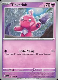 Tinkatink card in English