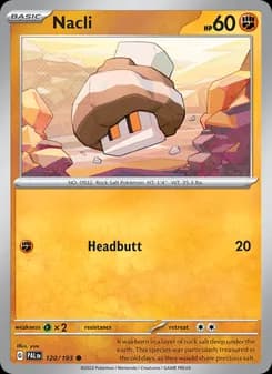 Nacli card in English