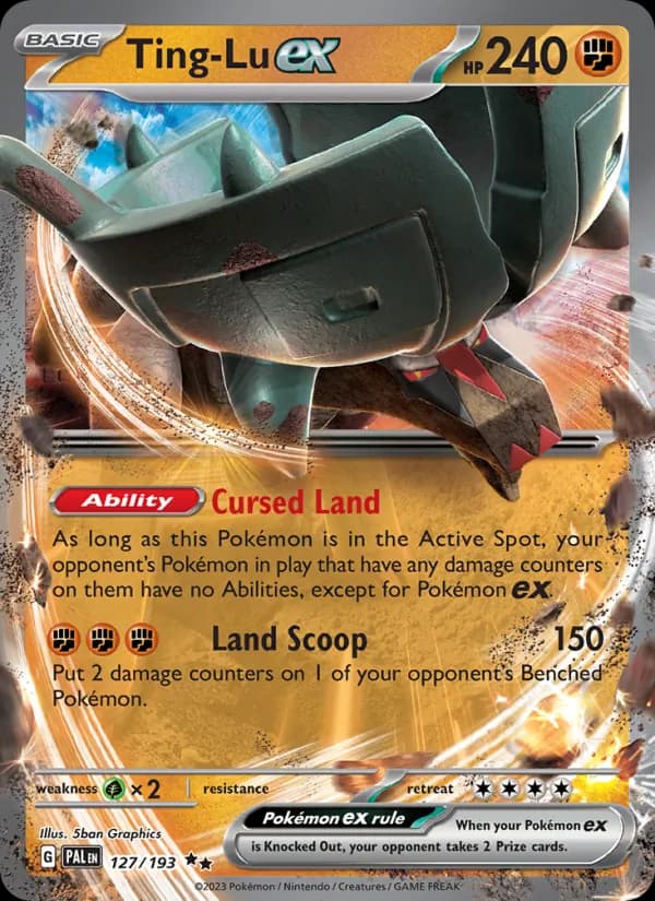 Ting-Lu ex card in English