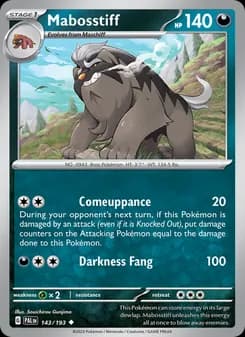 Mabosstiff card in English