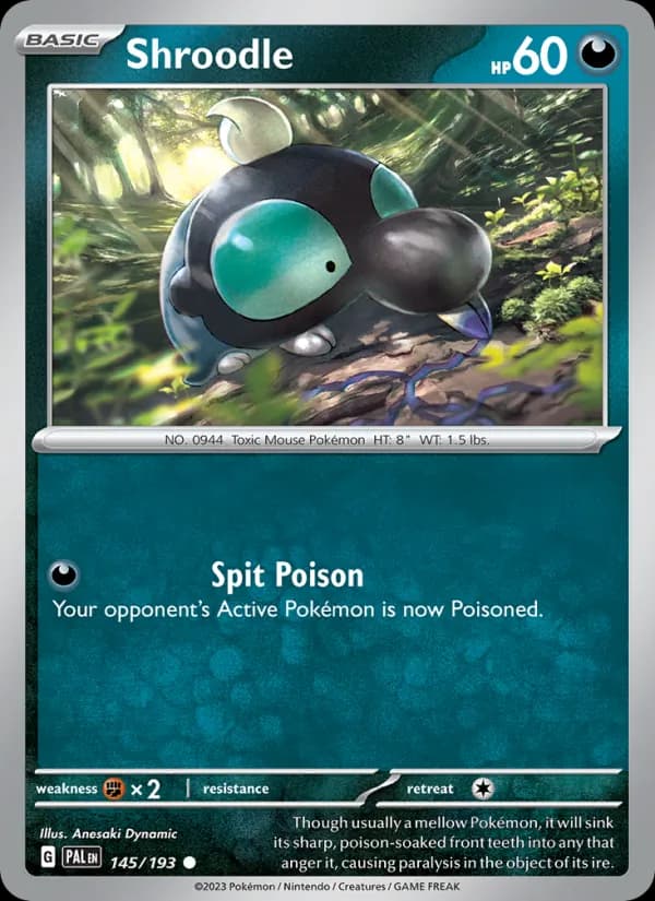 Shroodle card in English