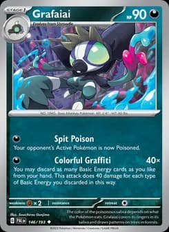Grafaiai card in English