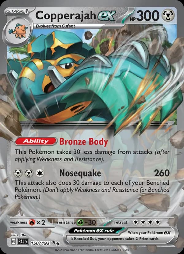 Copperajah ex card in English