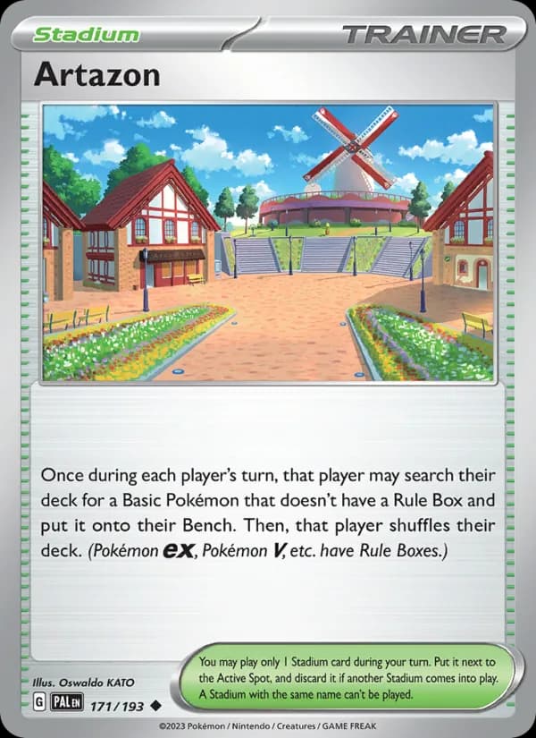 Artazon card in English