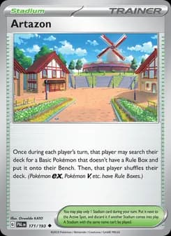 Artazon card in English