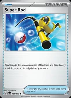 Super Rod card in English