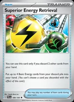 Superior Energy Retrieval card in English