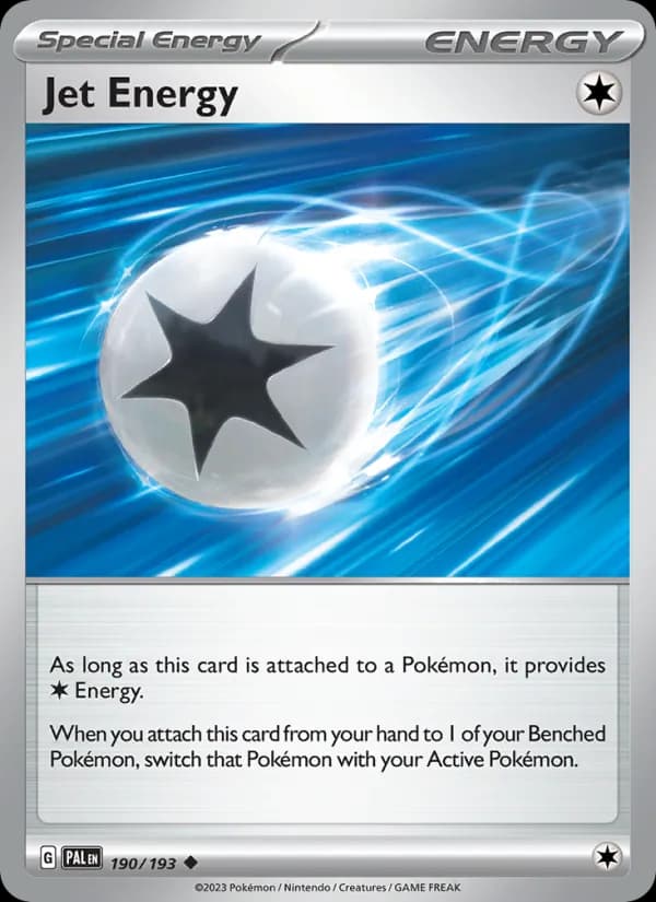 Jet Energy card in English