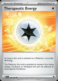 Therapeutic Energy card in English