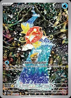 Magikarp card in English