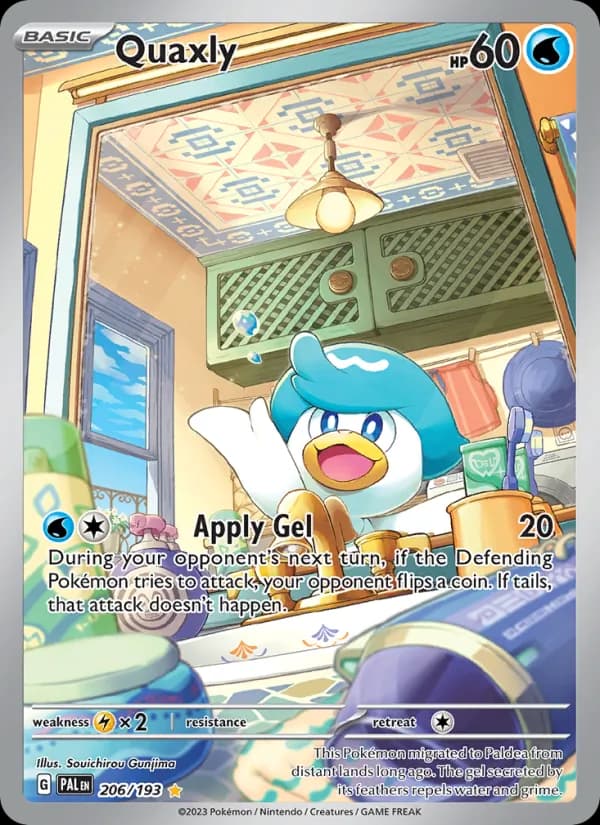Quaxly card in English