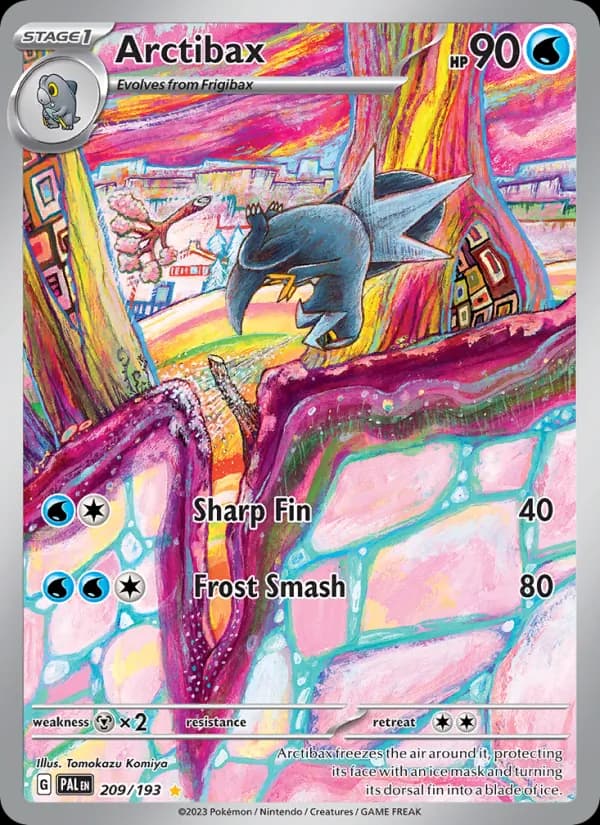 Arctibax card in English