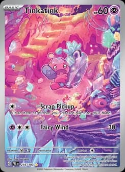 Tinkatink card in English