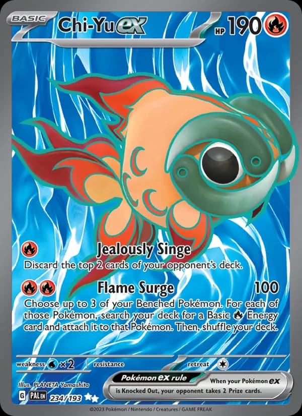Chi-Yu ex card in English