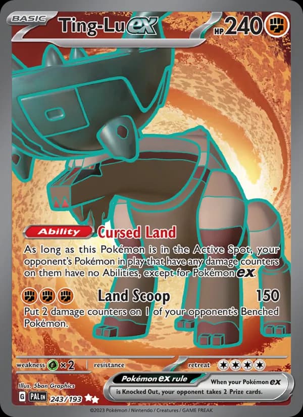 Ting-Lu ex card in English