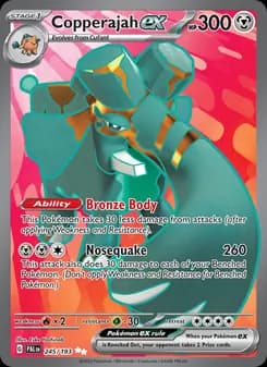 Copperajah ex card in English