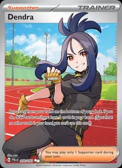 Dendra card in English