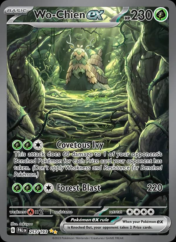 Wo-Chien ex card in English