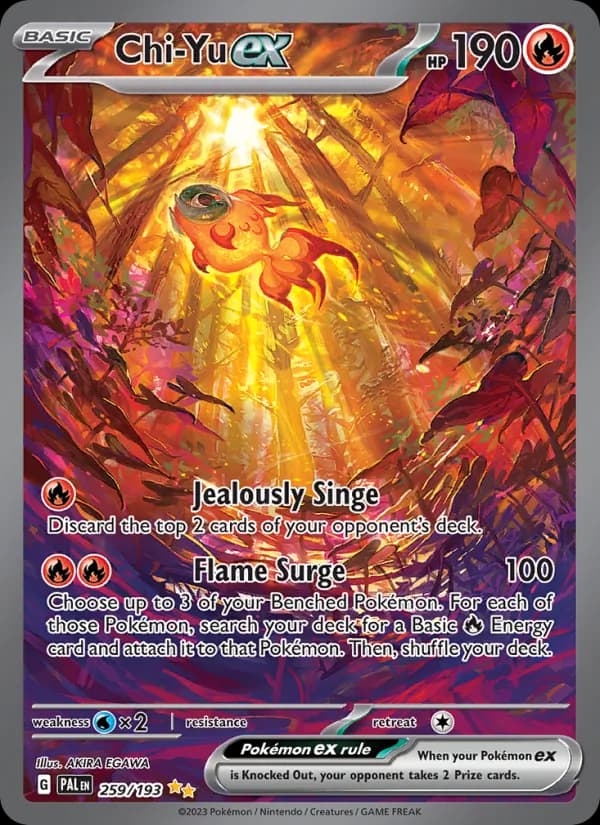 Chi-Yu ex card in English