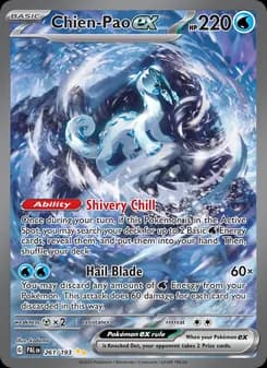 Chien-Pao ex card in English