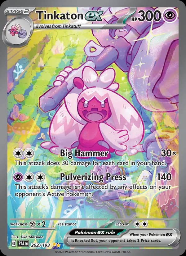 Tinkaton ex card in English