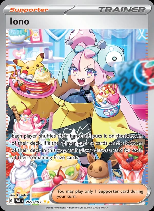 Iono card in English