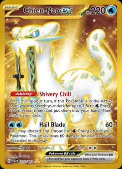 Chien-Pao ex card in English