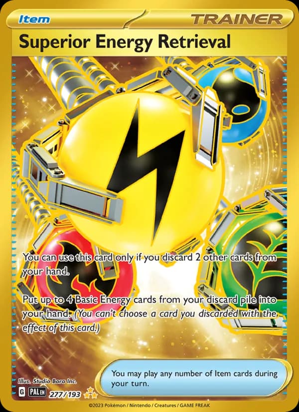 Superior Energy Retrieval card in English