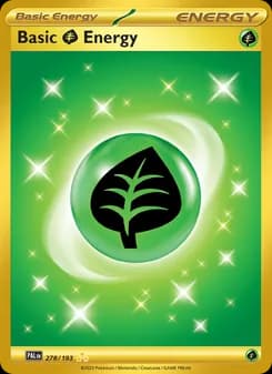 Basic Grass Energy card in English