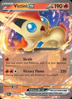 Victini ex card in English