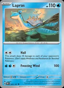 Lapras card in English
