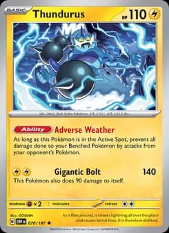 Thundurus card in English