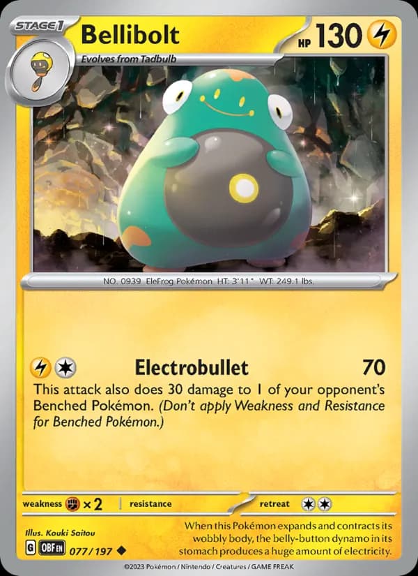 Bellibolt card in English