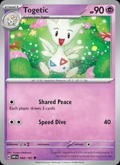 Togetic card in English