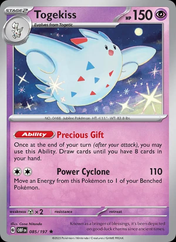 Togekiss card in English