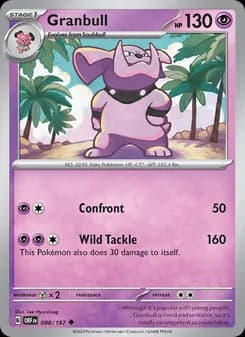 Granbull card in English