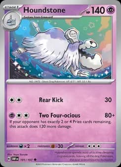 Houndstone card in English