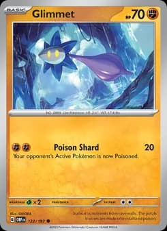 Glimmet card in English