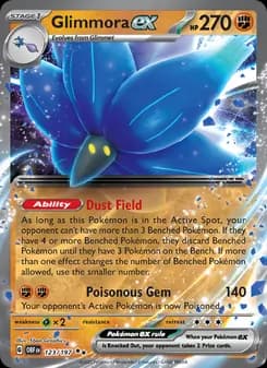 Glimmora ex card in English